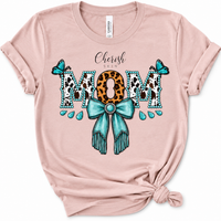 NEW! Western Turquoise Mom Shirt