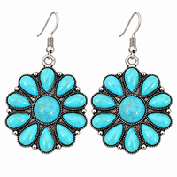 Turquoise Blossoms