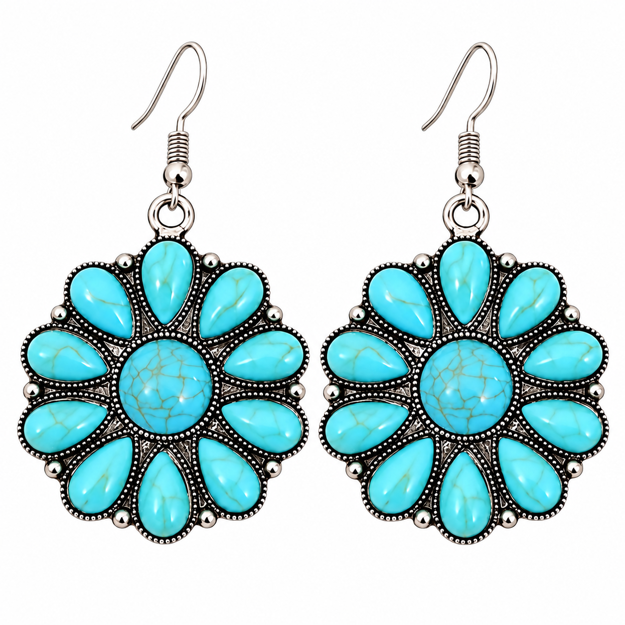 Turquoise Blossoms