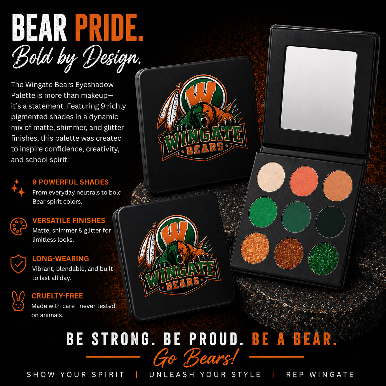Wingate Bears Palette