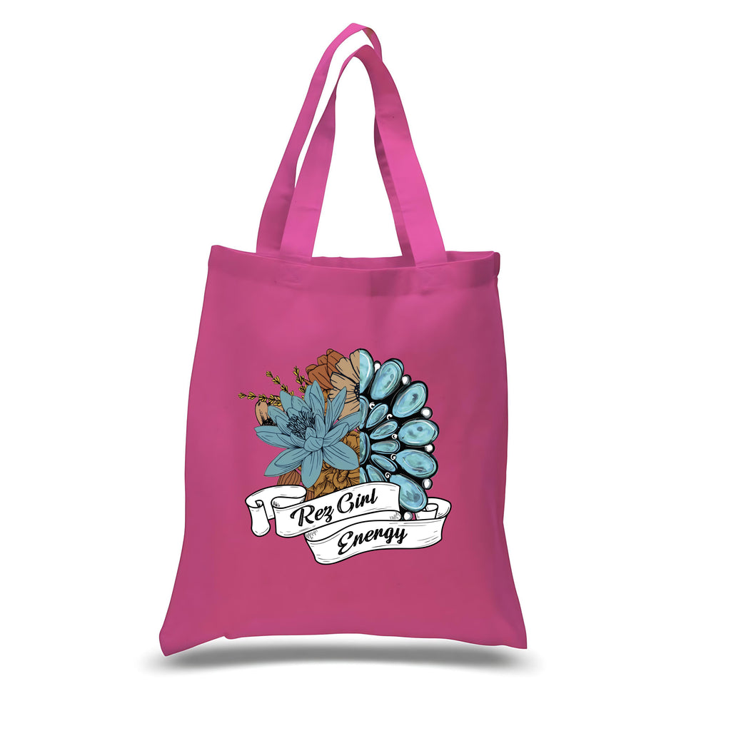 Glitter Rez Girl Energy Tote Bag