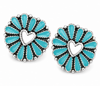 Turquoise Hearts