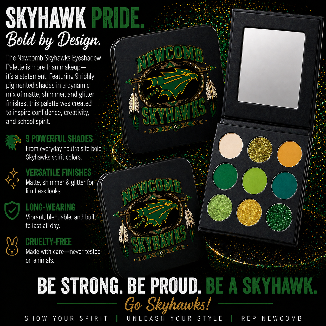 Newcomb Skyhawks Palette