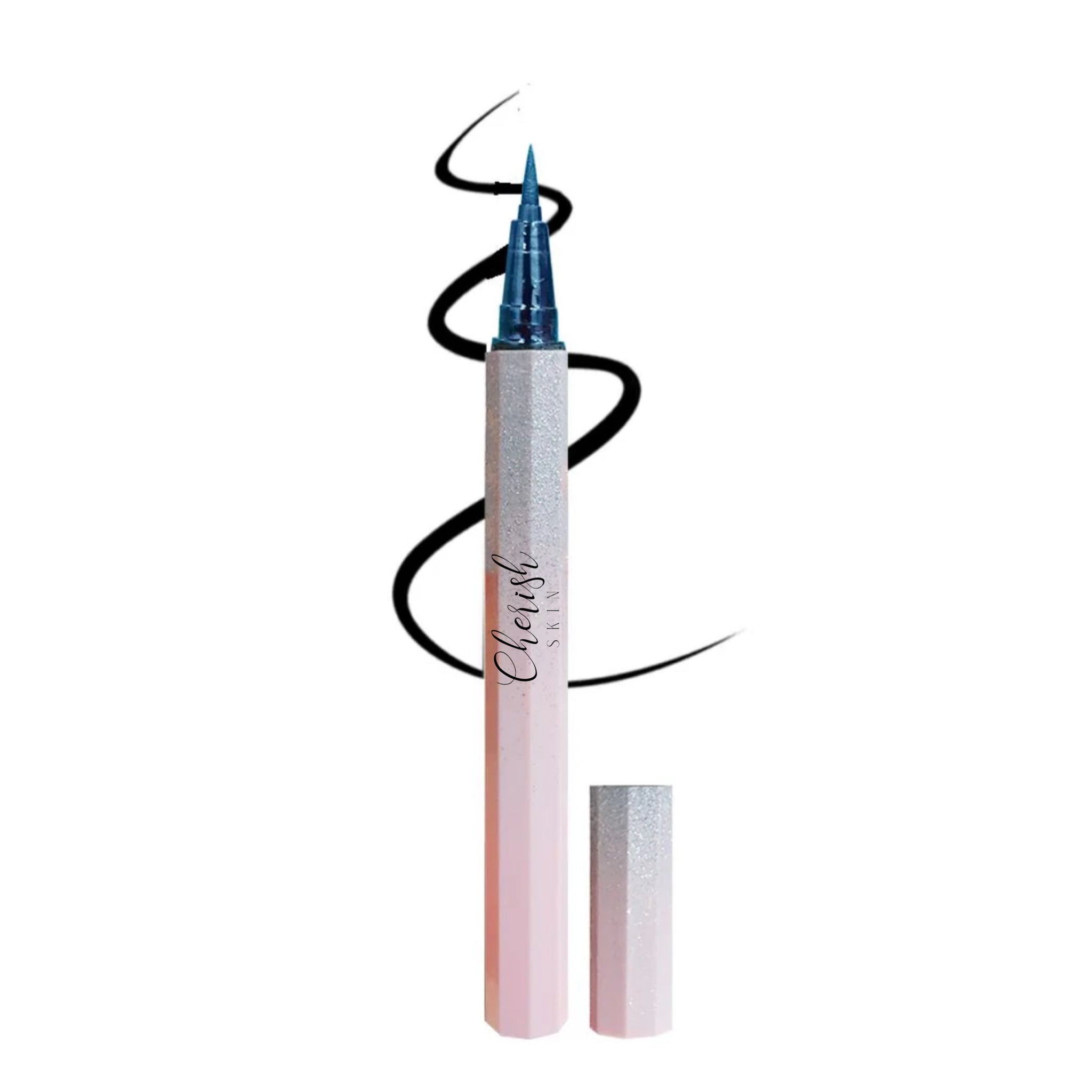NEW! Black Glitter Pink Waterproof Eyeliner