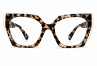 Cream Leopard Print Frames