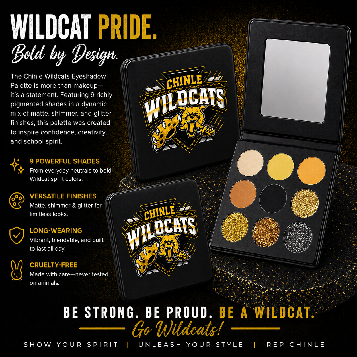Chinle Wildcats Palette