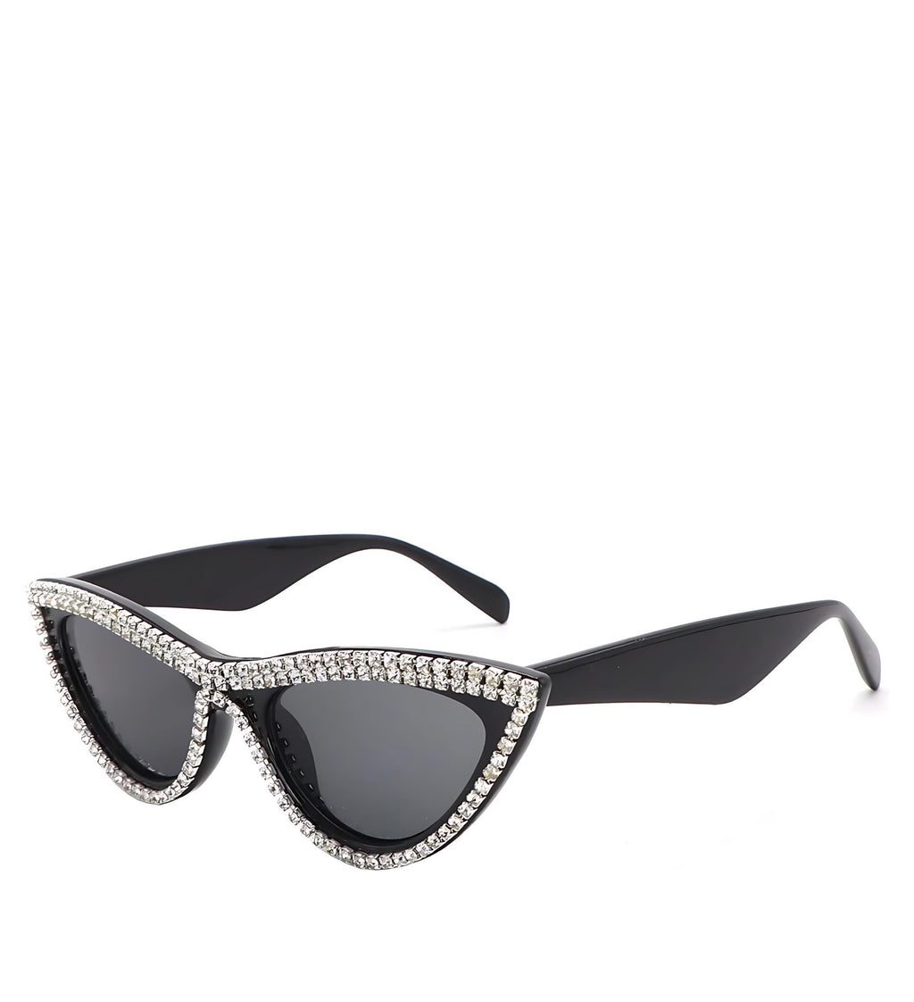 Cherish Urparcel Fashion Shatter-Proof Folding Sunglasses Dazzling Sunglasses And Black Case