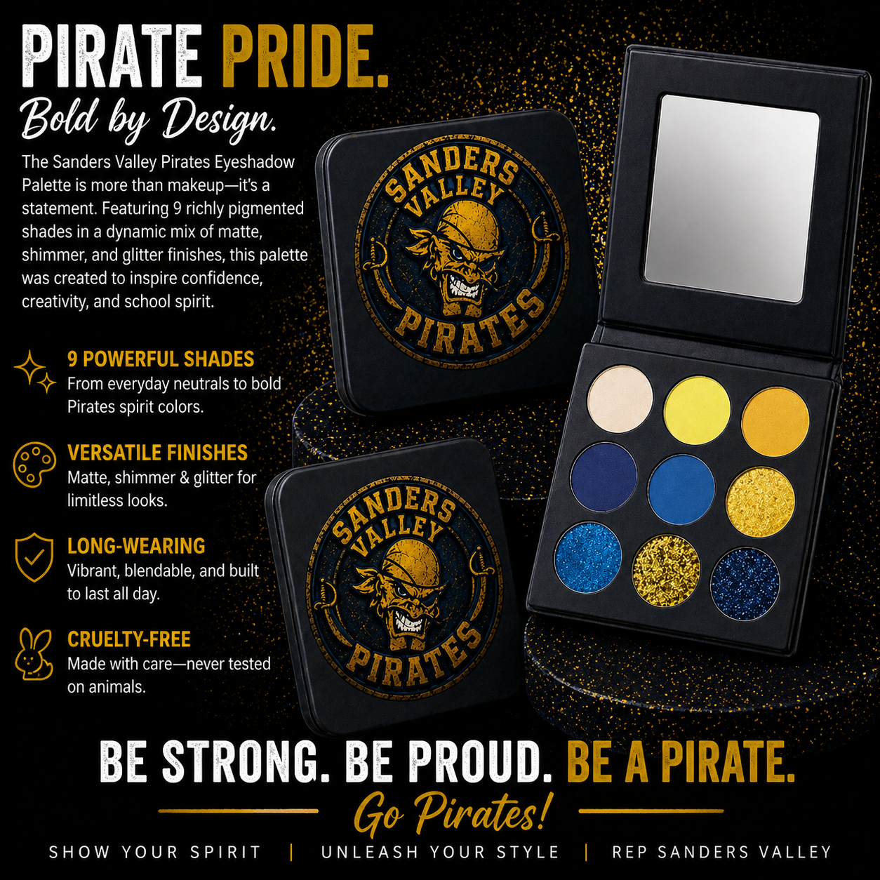 Sanders Valley Pirates Palette