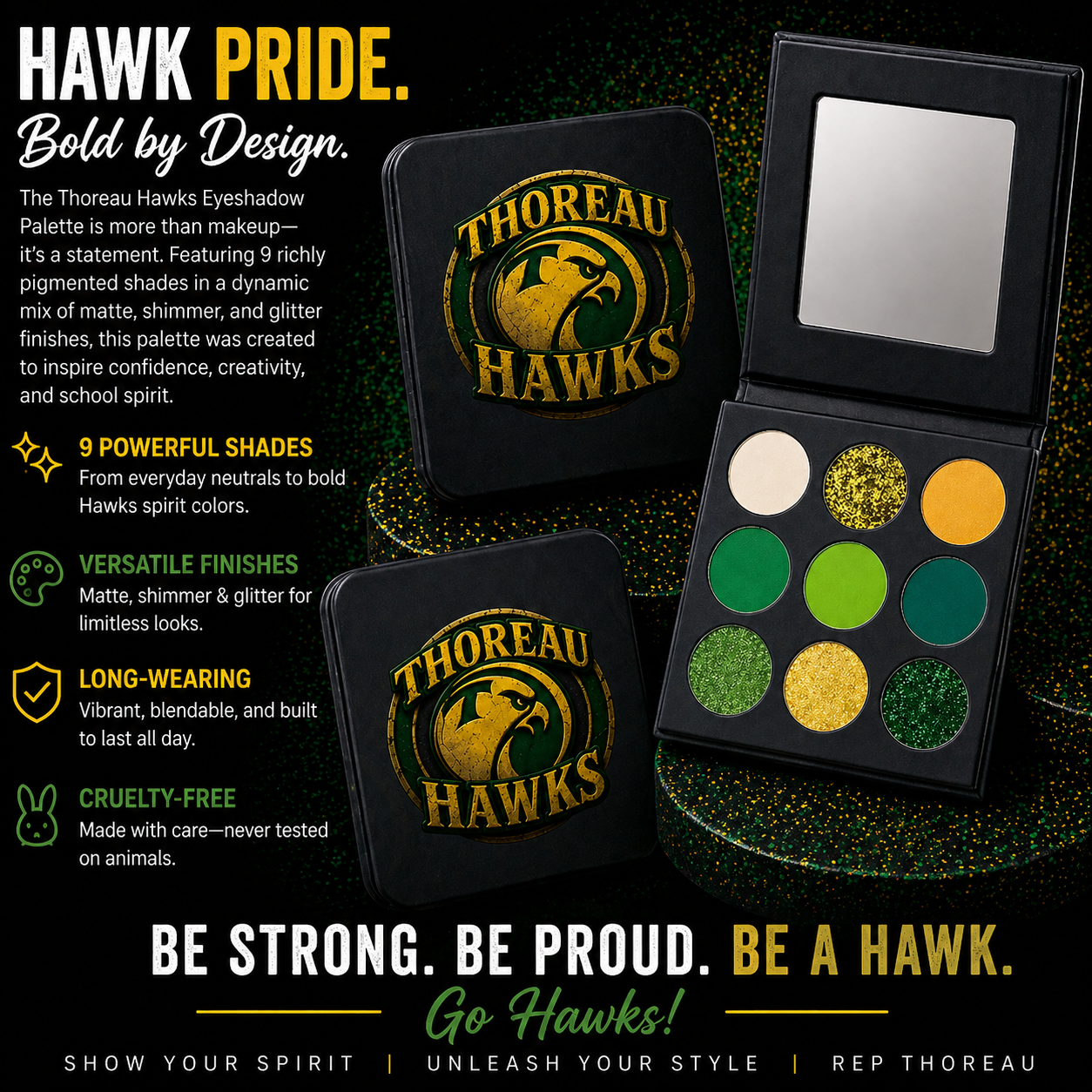 Thoreau Hawks Palette
