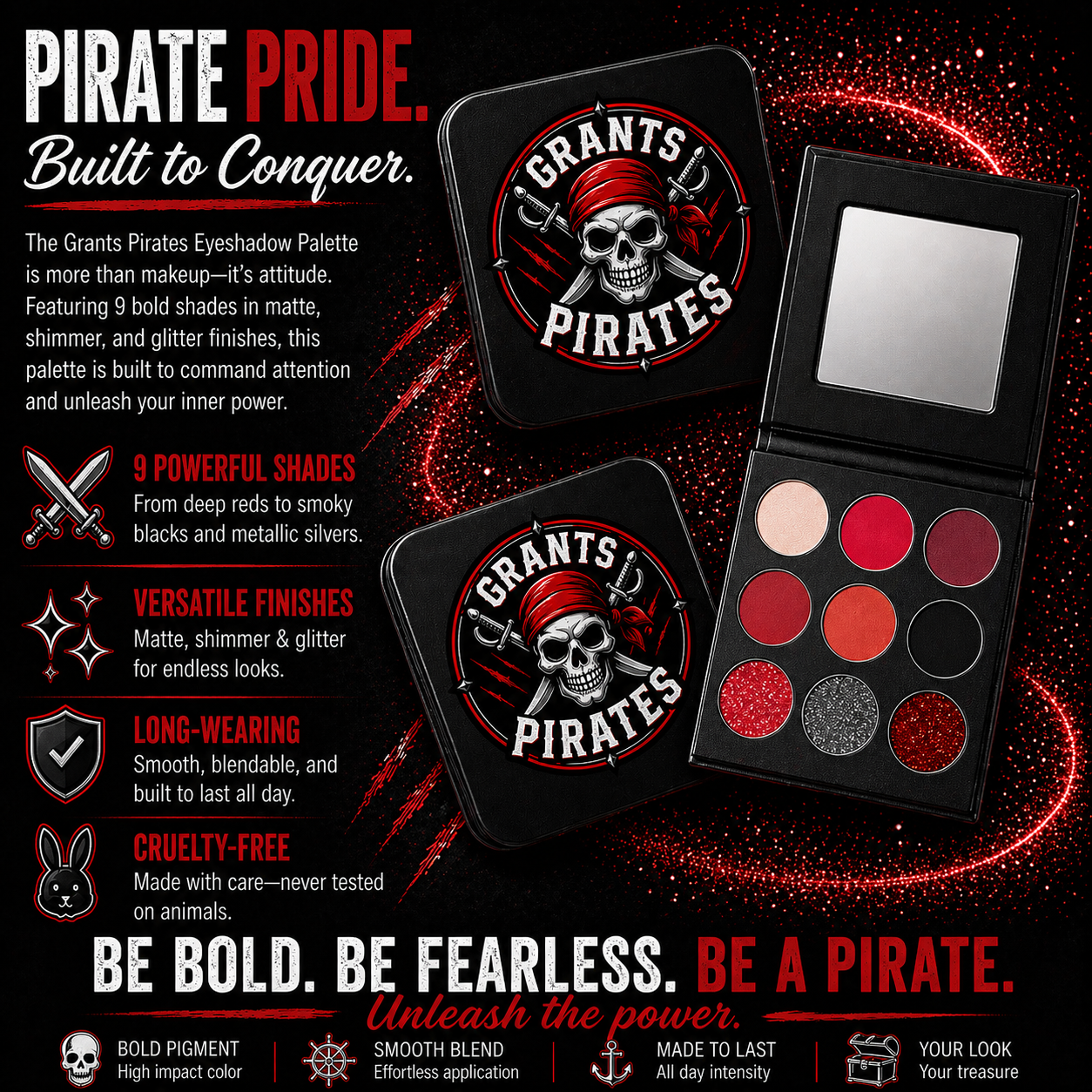 Grants Pirates Palette