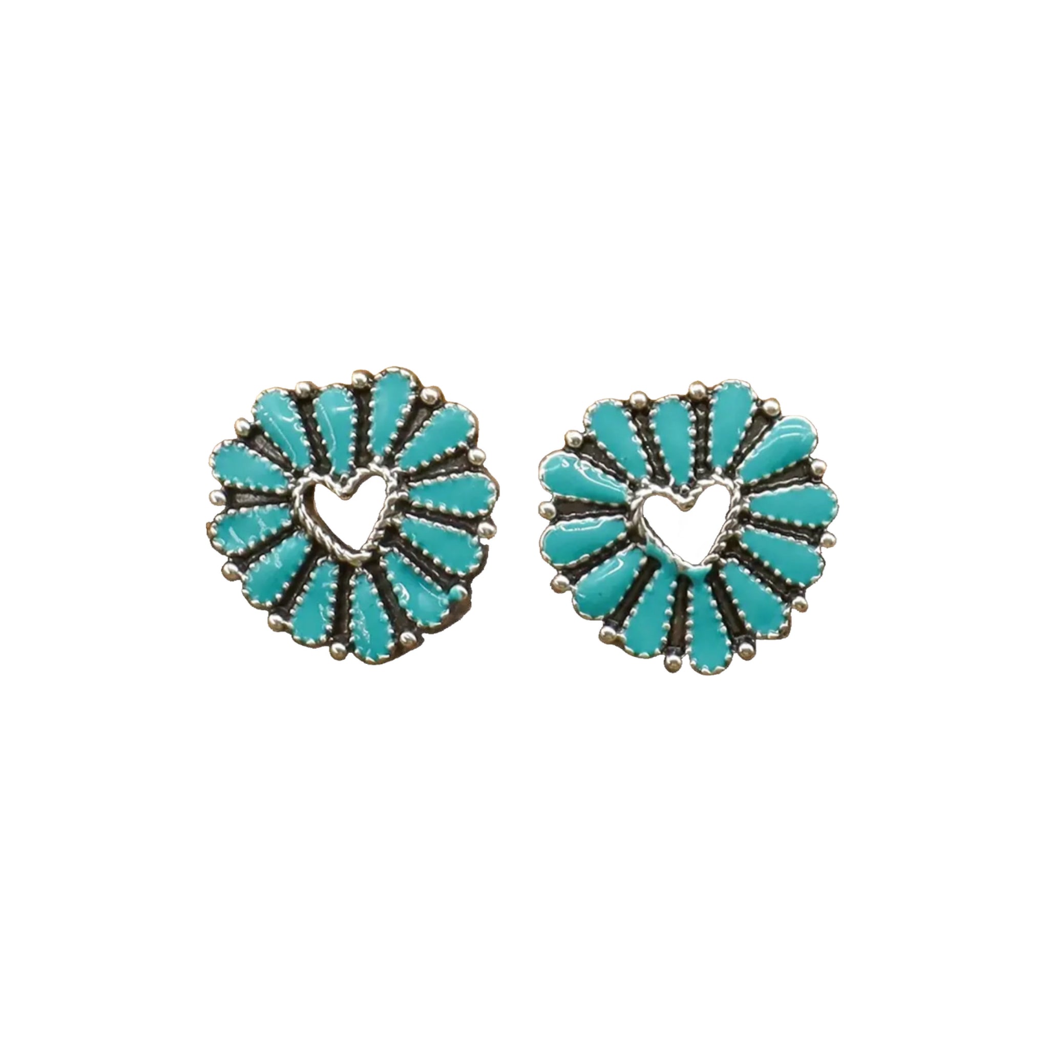 Mini Turquoise Hearts