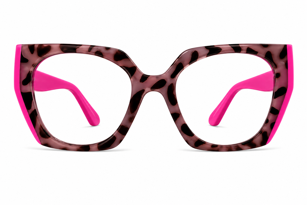 Pink Leopard Print Frames
