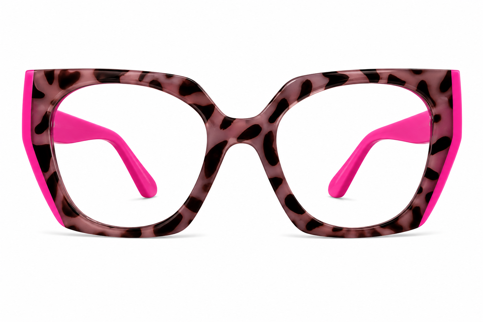 Pink Leopard Print Frames