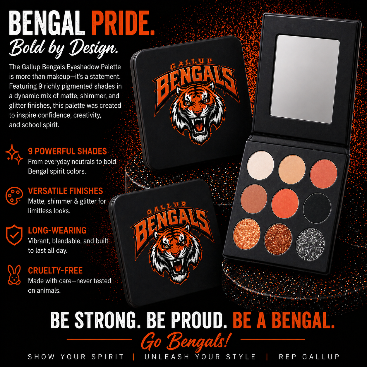 Gallup Bengals Palette