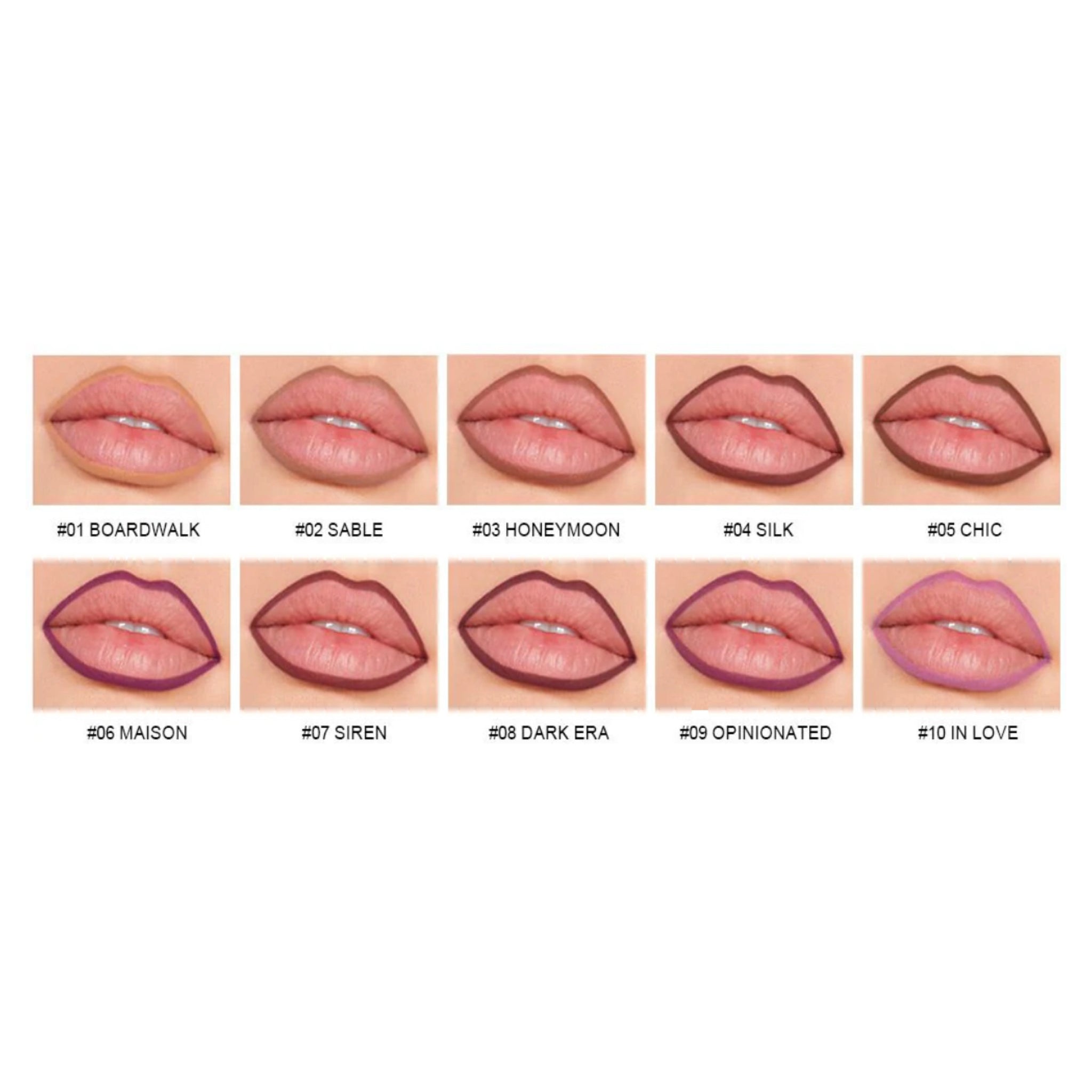 NEW! Color Shaping Lip Liners