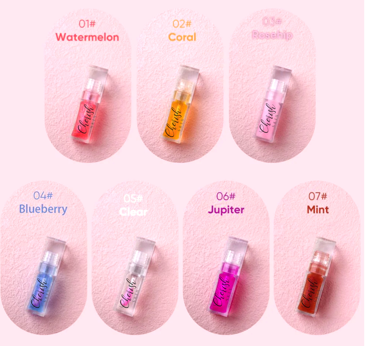 NEW! Transparent Hydration Lip Oils