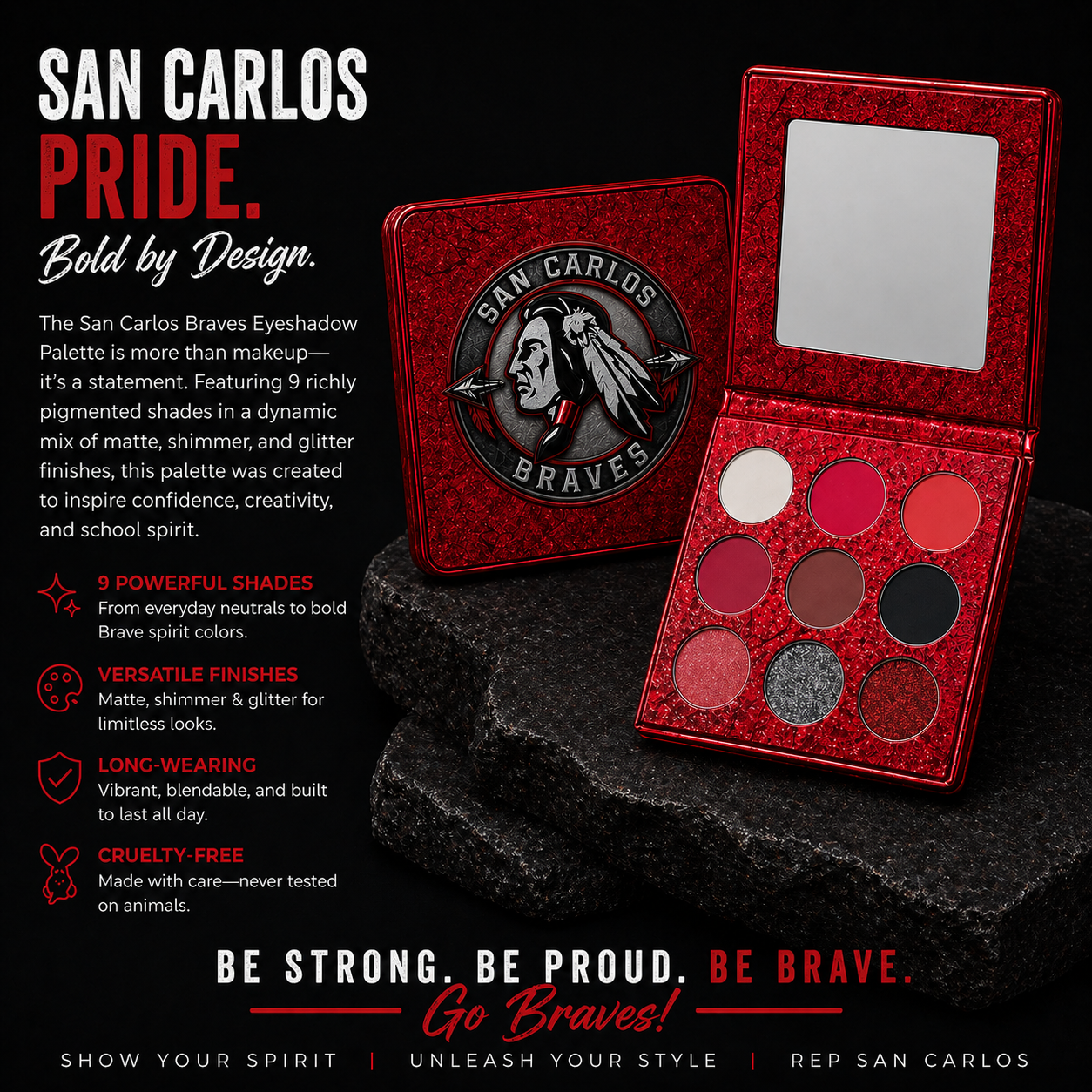 San Carlos Braves Palette
