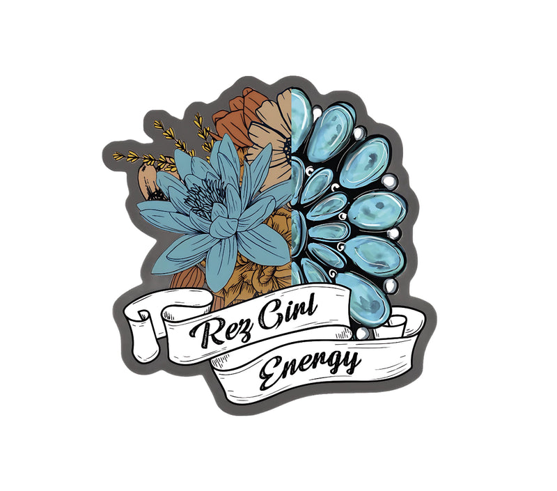 Rez Girl Energy Sticker