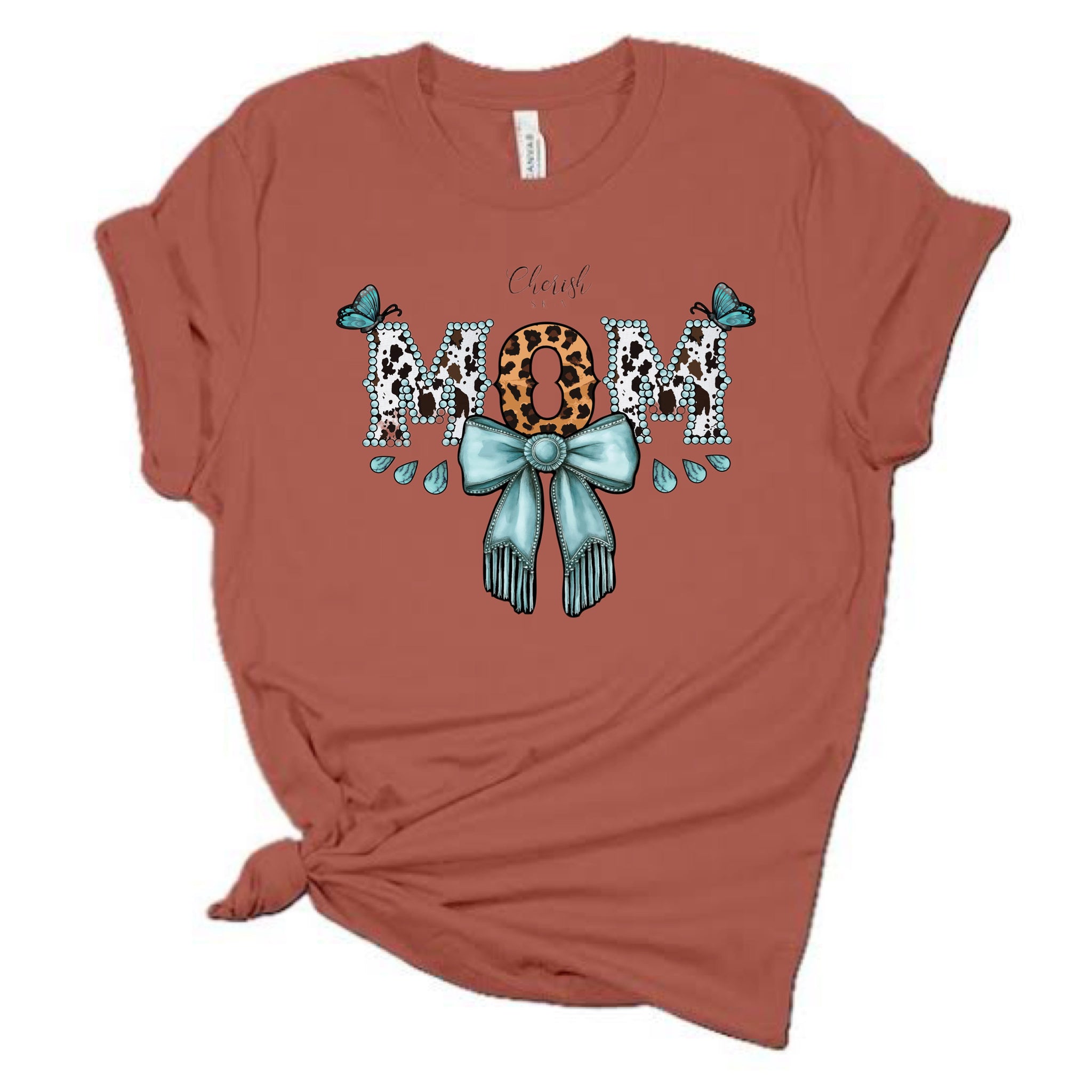 NEW! Western Turquoise Mom Shirt