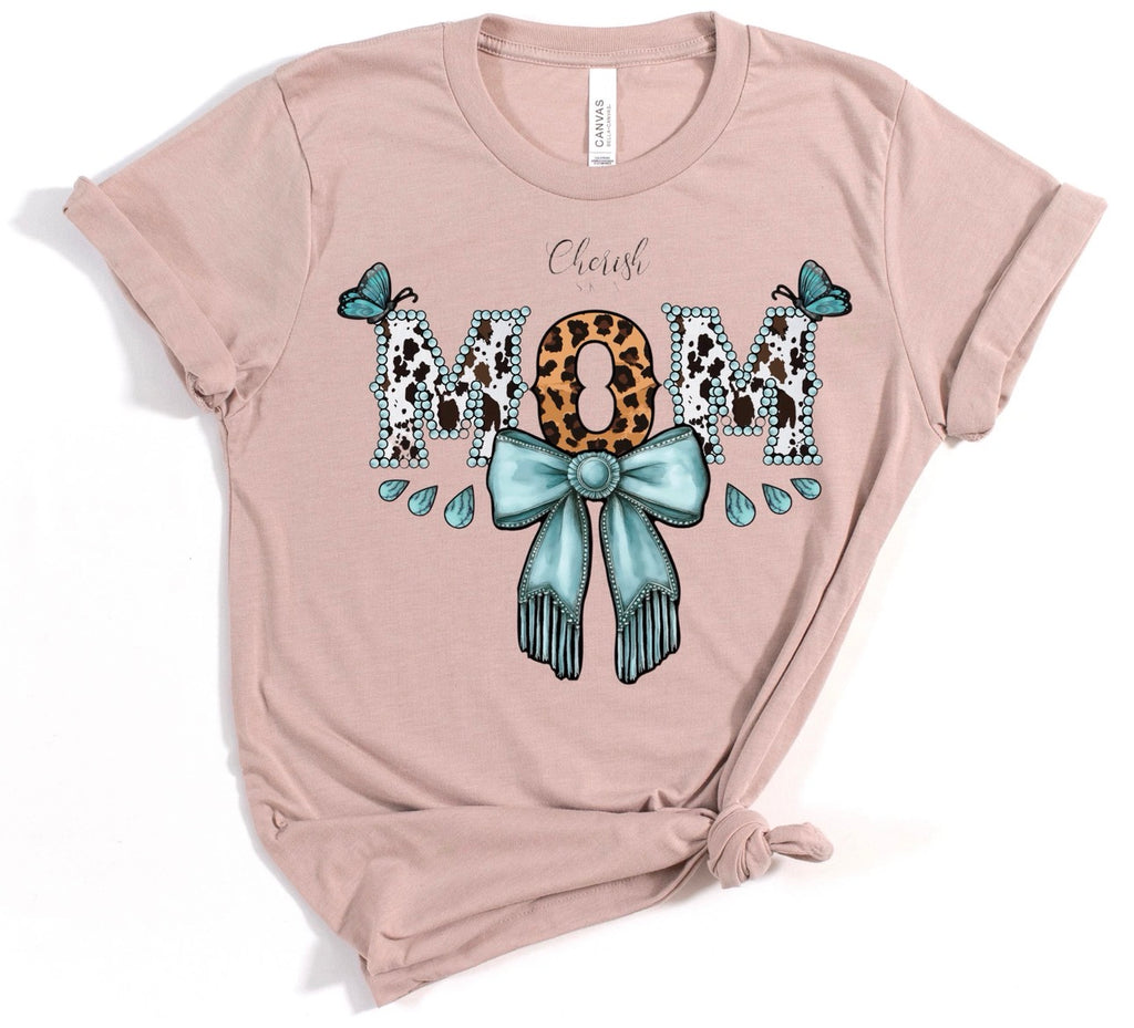 NEW! Western Turquoise Mom Shirt