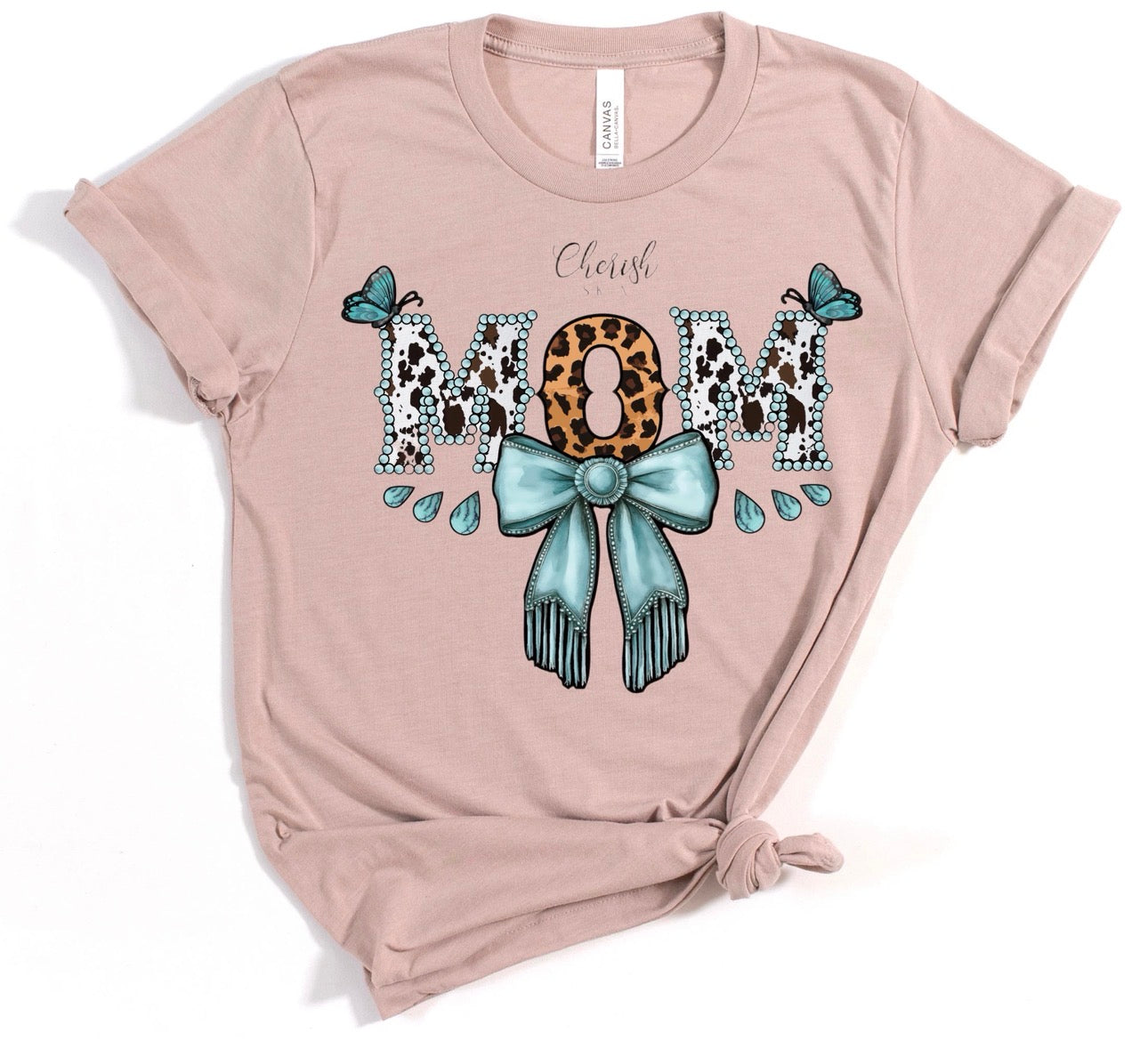 NEW! Western Turquoise Mom Shirt