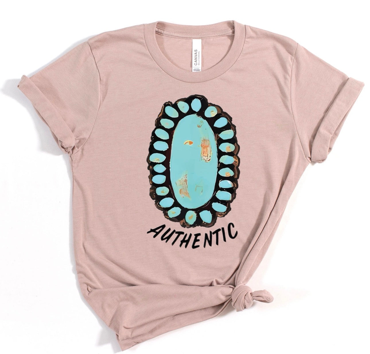 NEW! Authentic Turquoise Shirt
