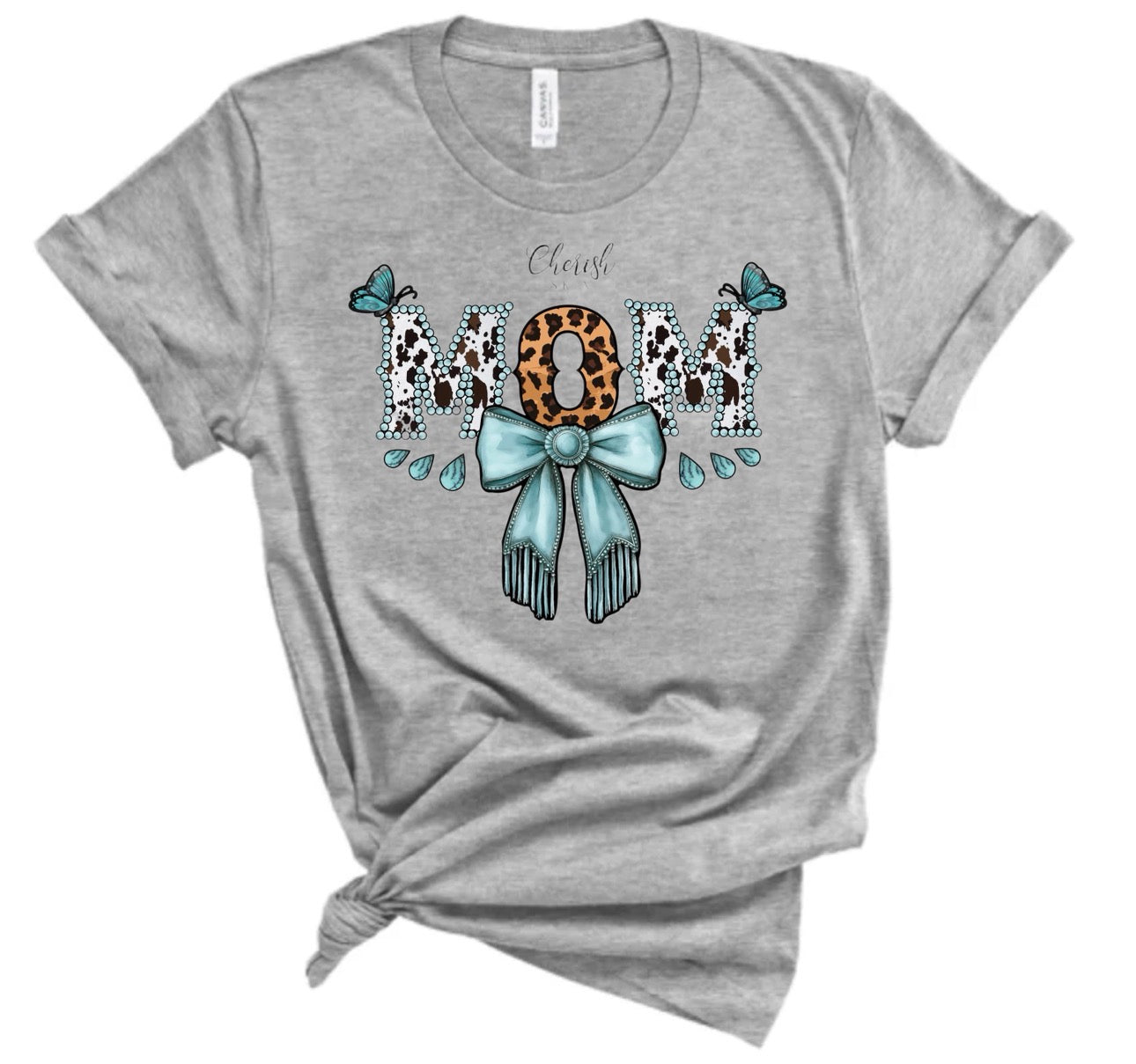NEW! Western Turquoise Mom Shirt