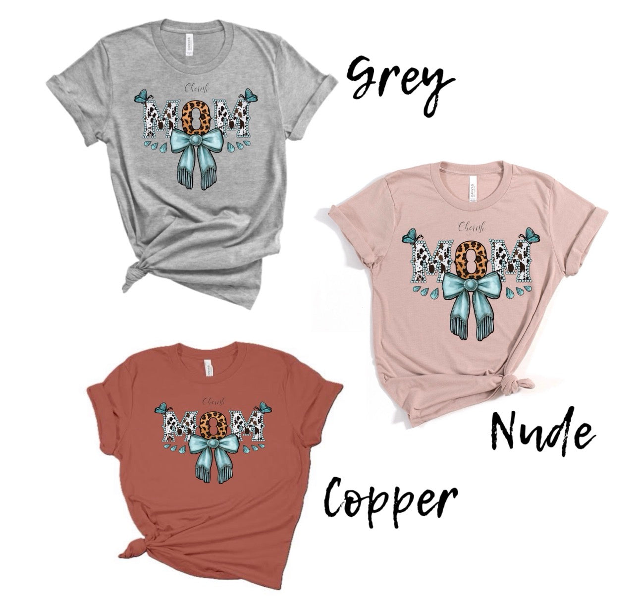 NEW! Western Turquoise Mom Shirt