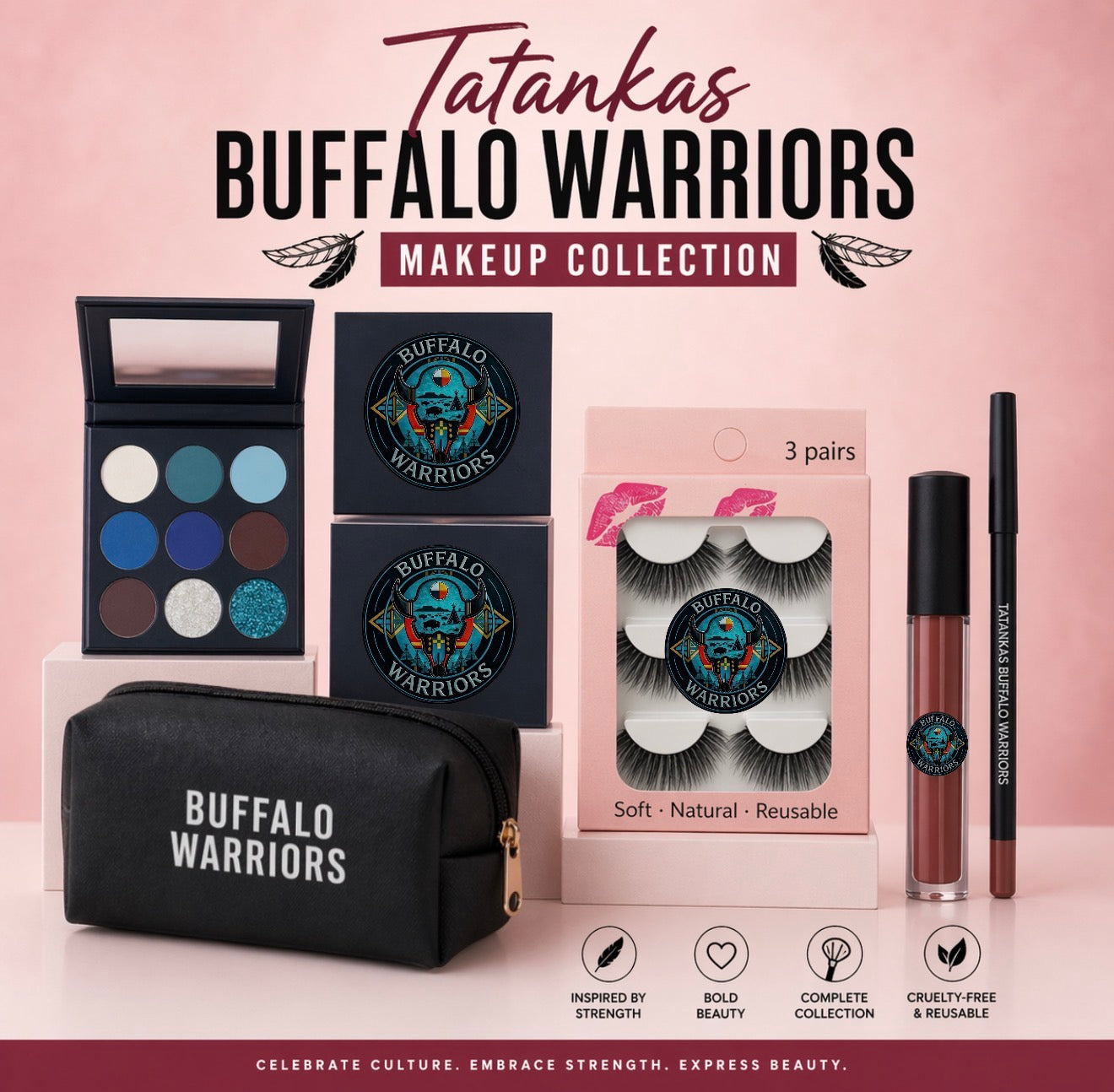 Tatanka Makeup Collection - Blue Warrior