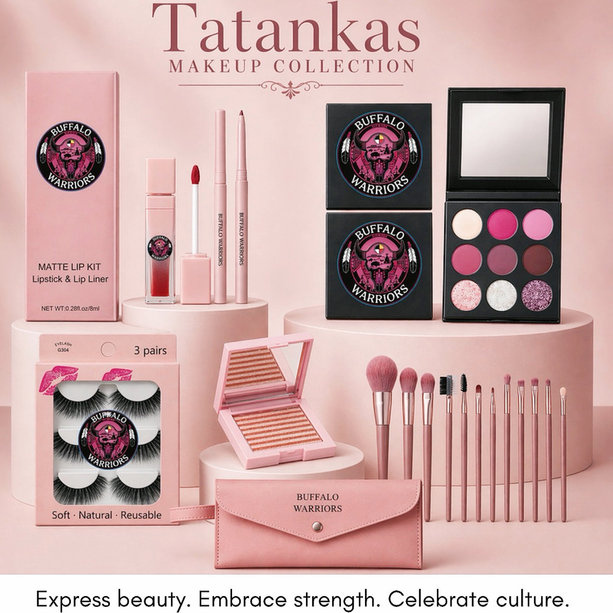 Tatanka Makeup Collection - Pink Warrior