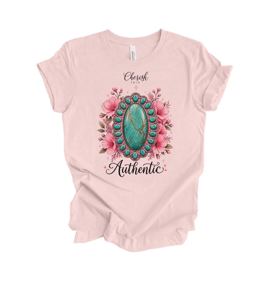 NEW! Authentic Turquoise Shirt