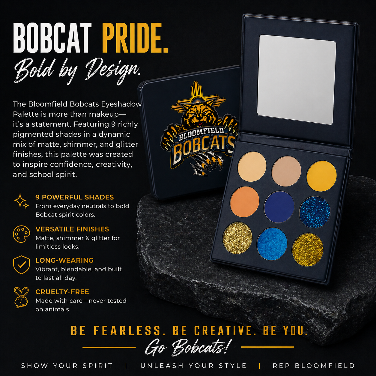 Bloomfield Bobcats Palette